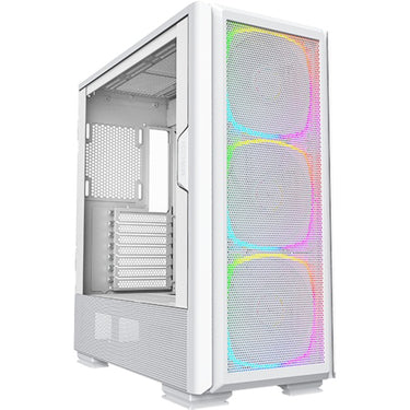 Montech sky two gx midi tower behuizing (wit | 2x usb-a | 1x usb-c | window)