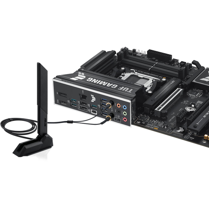 Afbeelding laden in galerijviewer, Asus tuf gaming b850-plus wifi socket am5 moederbord (raid, 2.5gb-lan, wi-fi 7, bt, sound, atx)
