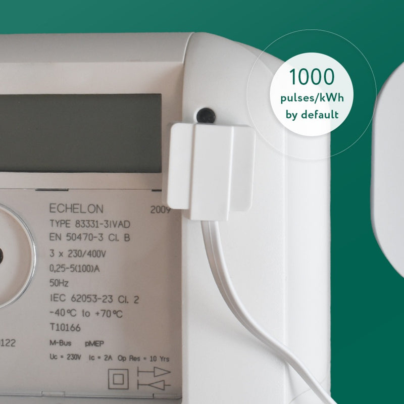 Afbeelding laden in galerijviewer, Ty frient electrici meter interface 2, led energiebesparing (wit, zigbee 3.0)
