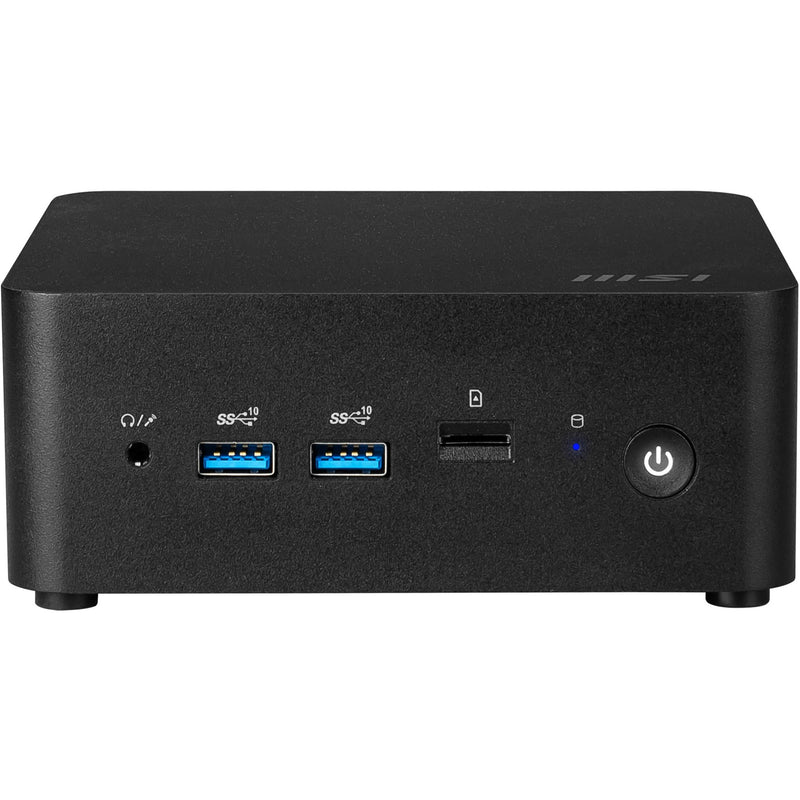 Load image into Gallery viewer, Msi cubi nuc 1m-002eu pc-systeem (zwart | core 5 120u | intel graphics | 8 gb | 512 gb ssd)
