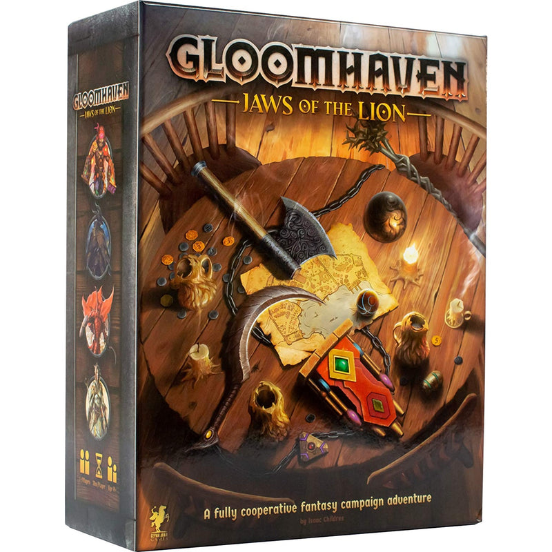 Load image into Gallery viewer, Asmodee gloomhaven: jaws of the lion bordspel (engels, 1 - 4 spelers, 30 - 120 minuten, vanaf 14 jaar)
