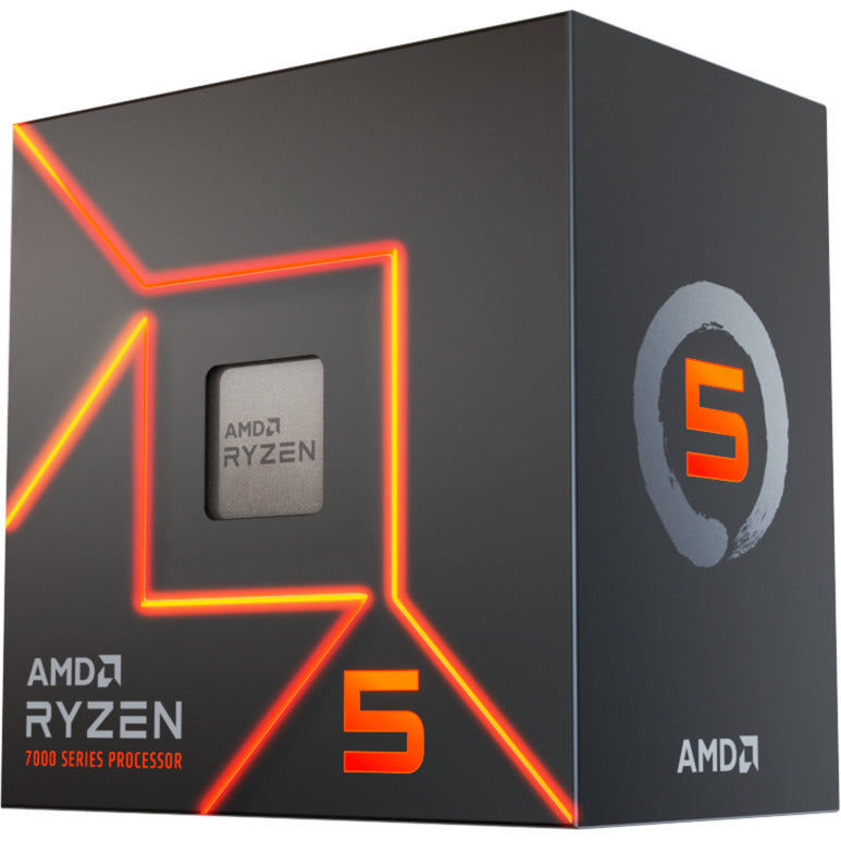 Load image into Gallery viewer, Amd ryzen 5 7400, 3,7 ghz (4,7 ghz turbo boost) socket am5 processor (unlocked, boxed)
