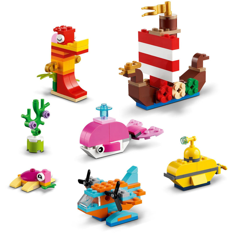 Load image into Gallery viewer, Lego classic - creatief zeeplezier constructiespeelgoed (11018)
