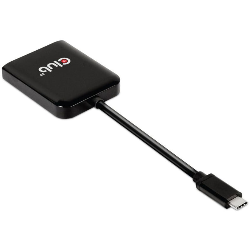 Load image into Gallery viewer, Club 3d usb‑c (dp alt‑mode) naar 2x displayport hub (zwart)
