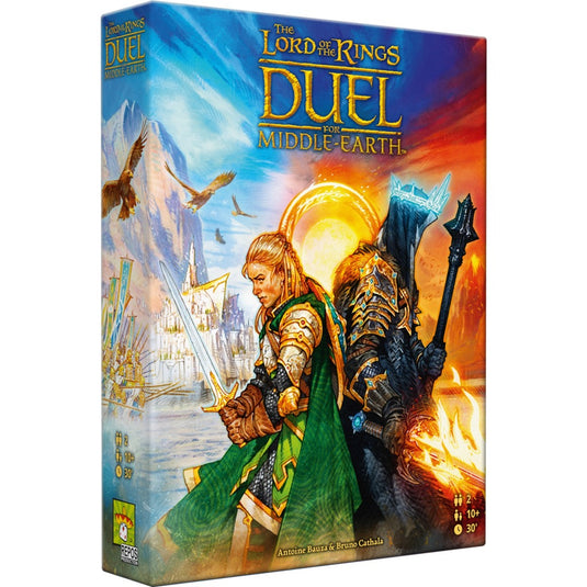 Asmodee the lord of the rings - duel for middle earth - nederlandstalig kaartspel