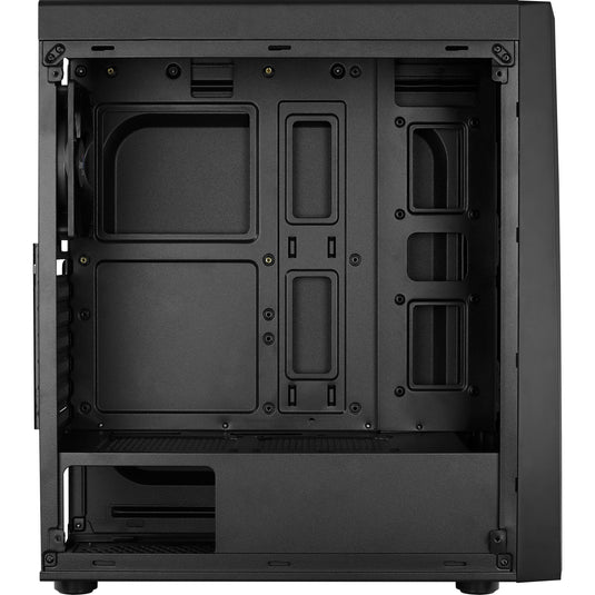 Aerocool bolt midi tower behuizing (zwart | 3x usb-a | rgb | window)