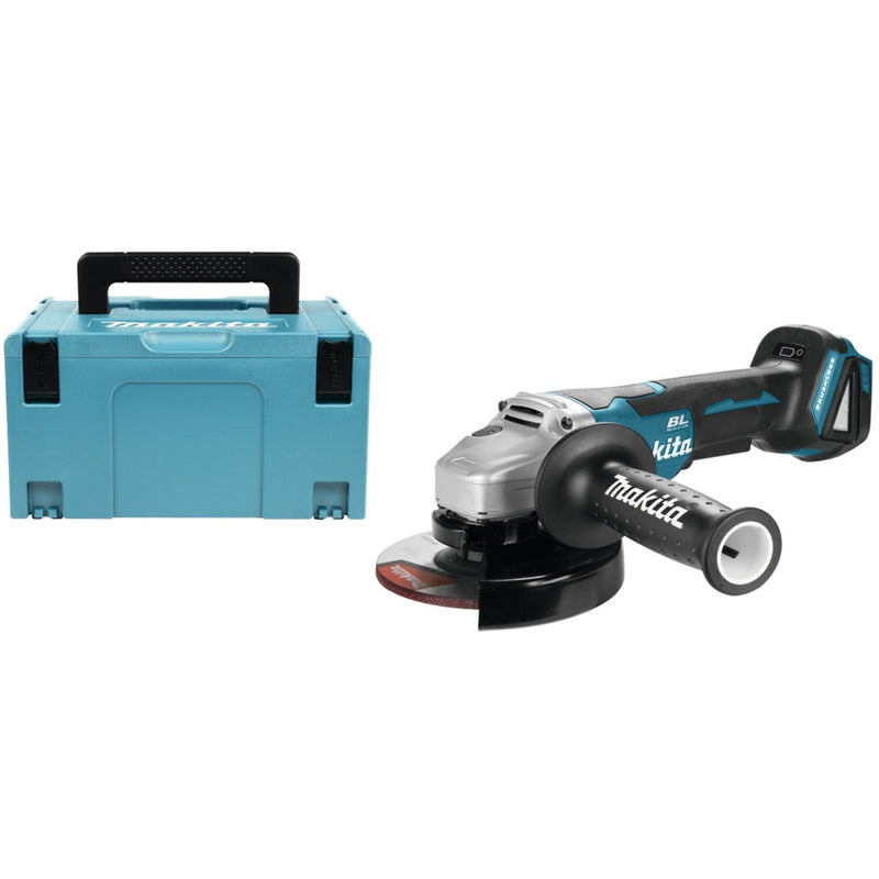 Load image into Gallery viewer, Makita dga505zj 18v haakse slijper 125 mm | zonder accu's en lader - dga505zj
