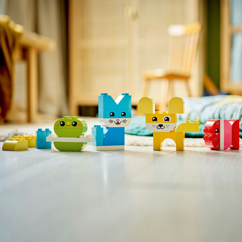 Load image into Gallery viewer, Lego duplo 10477 3-in-1 mijn eerste creatieve huisdieren
