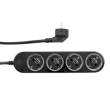 Shelly power strip gen4 stekkerdoos (zwart, wifi, bluetooth, zigbee)