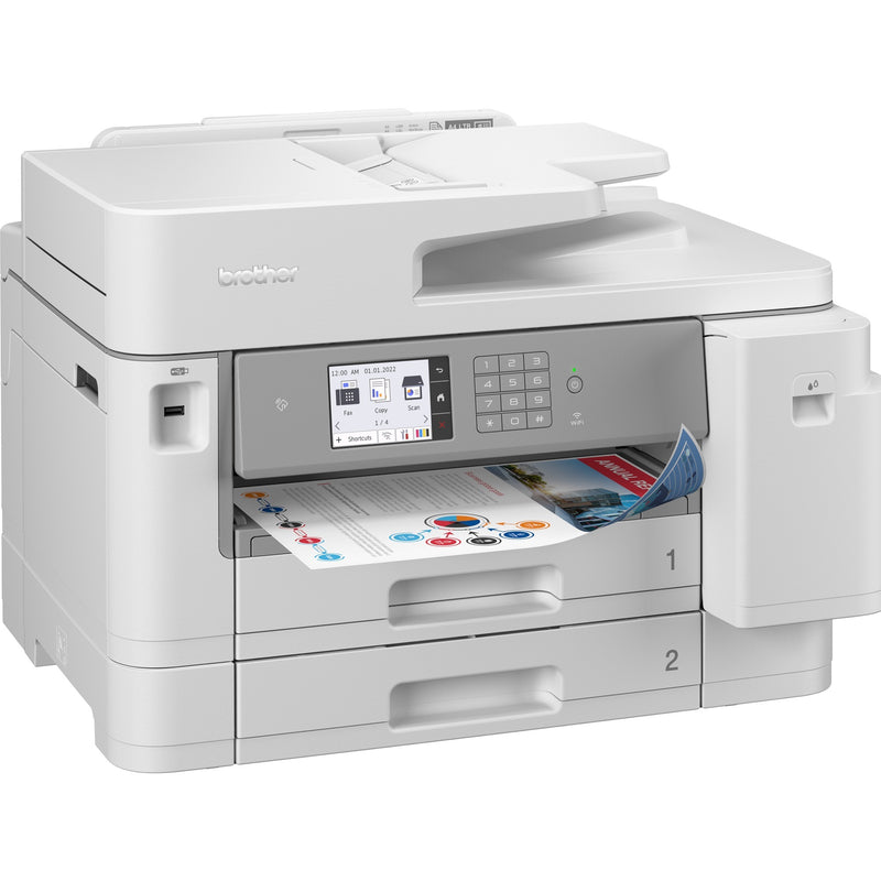 Load image into Gallery viewer, Brother mfc-j5955dw all-in-one inkjetprinter met faxfunctie (grijs, scannen, kopiëren, faxen, lan, wi-fi)
