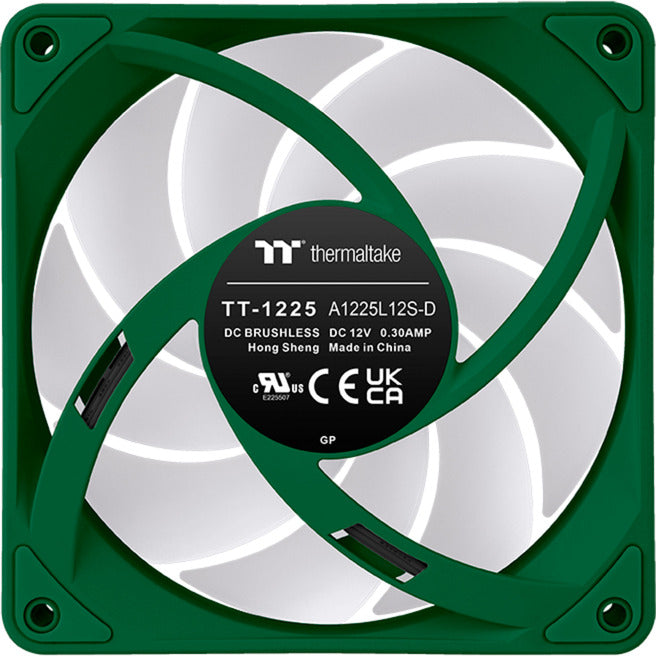 Load image into Gallery viewer, Thermaltake ct120 ex argb sync pc cooling fan racing green (3-fan pack) case fans (groen, 3 stuks, 120 x 120 x 25 mm, pwm)
