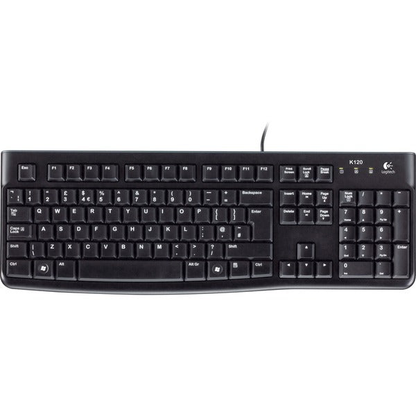 Load image into Gallery viewer, Logitech keyboard k120 for business (us-international lay-out (qwerty), rubberdome)
