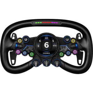 Moza vision gs stuur add-on (zwart carbon)