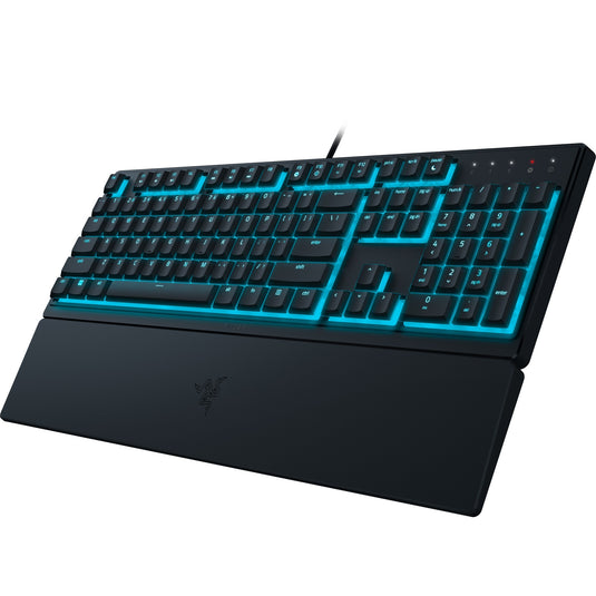 Razer ornata v3 x low profile, gaming toetsenbord (zwart, us lay-out, membraan, rgb leds, abs)