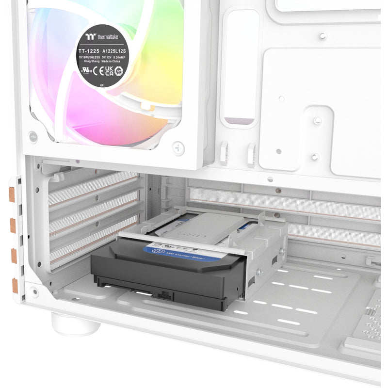 Load image into Gallery viewer, Thermaltake view 170 ws argb mini tower behuizing (wit houtkleur | 2x usb-a | rgb | tempered glass)
