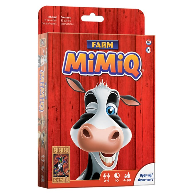 Load image into Gallery viewer, 999games 999 games mimiq farm kaartspel (nederlands, 2 - 4 spelers, 10 minuten, vanaf 4 jaar)
