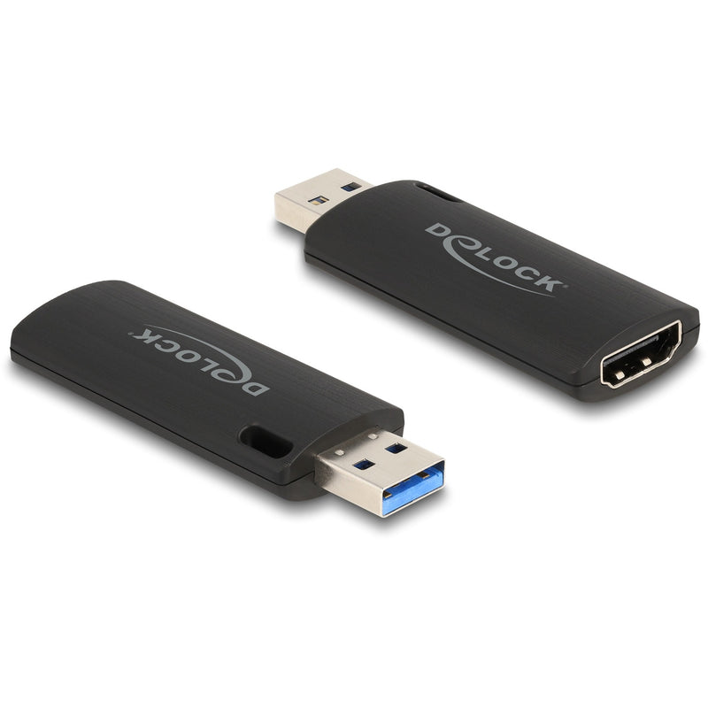 Load image into Gallery viewer, Delock hdmi video capture stick usb-a adapter (zwart)
