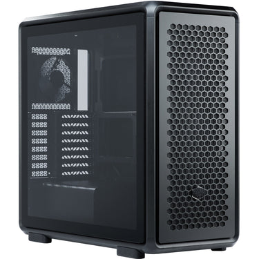 Cooler master masterframe 600 midi tower behuizing (zwart | 2x usb-a | 1x usb-c | tempered glass)