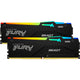Kingston fury 64 gb ddr5-6000 (2x 32 gb) kit werkgeheugen (zwart, kf560c36bbeak2-64, beast rgb, expo)