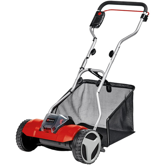Einhell accu kooimesmaaier ge-hm 18 38 li-solo kooimaaier (rood zwart, accu en oplader niet inbegrepen)