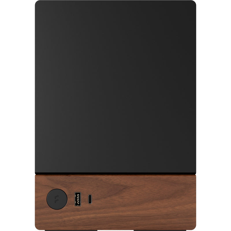 Load image into Gallery viewer, Fractal design terra mini tower behuizing (grafiet houtkleur | 1x usb-a | 1x usb-c)
