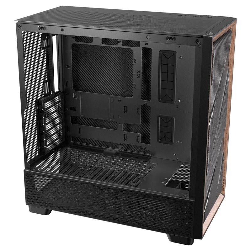 Load image into Gallery viewer, Antec flux se midi tower behuizing (zwart | 2x usb-a | 1x usb-c)
