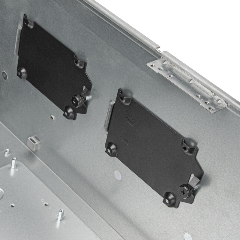 Load image into Gallery viewer, Silverstone rm51 rack behuizing (zwart | 5u | 2x usb-a | 1x usb-c)
