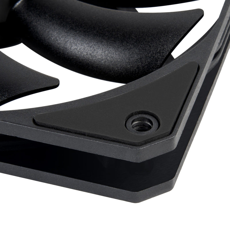 Load image into Gallery viewer, Silverstone air slimmer 120 case fan (zwart, 120 x 15 x 120 mm, pwm)
