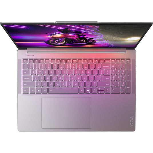 Lenovo yoga pro 9 16iah10 (83l00077mh) aura edition 16 laptop (grijs | core ultra 7 255h | rtx 5070 | 32 gb | 1 tb ssd)
