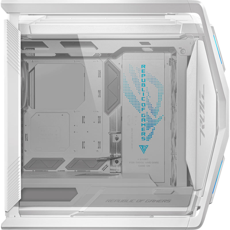 Load image into Gallery viewer, Asus rog hyperion gr701 big tower behuizing (wit | 4x usb-a | 2x usb-c | rgb | tempered glass)
