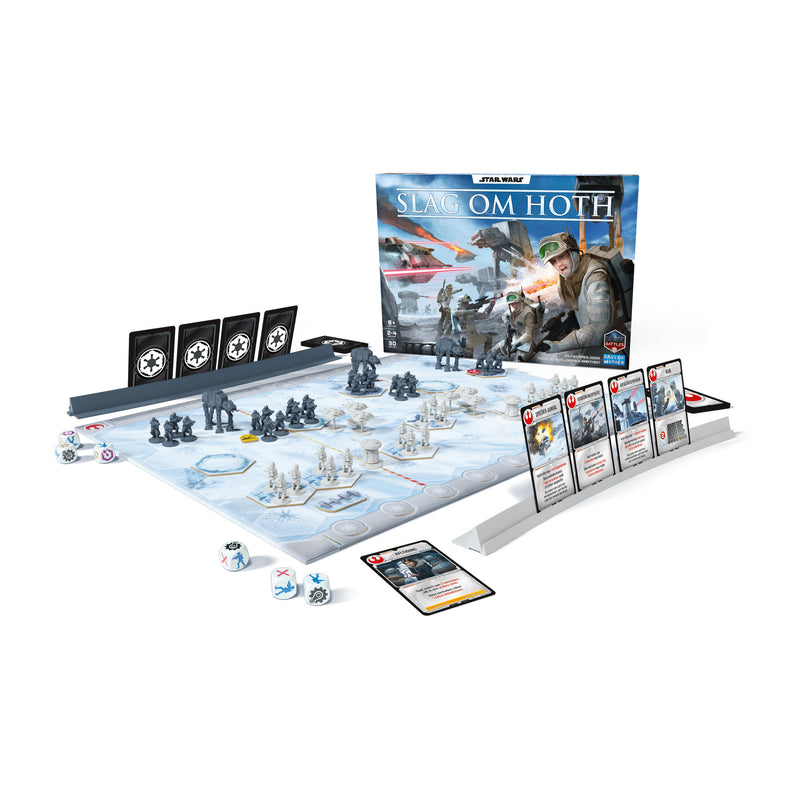 Load image into Gallery viewer, Asmodee star wars: slag om hoth bordspel (nederlands, 2 - 4 spelers, 30 minuten, vanaf 8 jaar)
