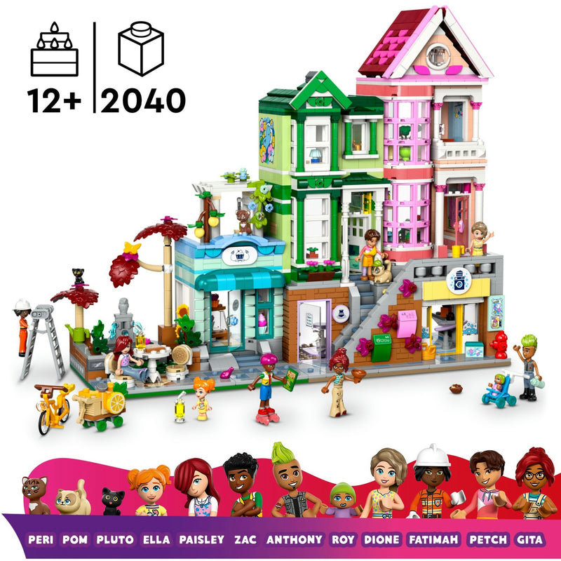 Load image into Gallery viewer, Lego friends - heartlake city appartementen en winkels constructiespeelgoed (42670)
