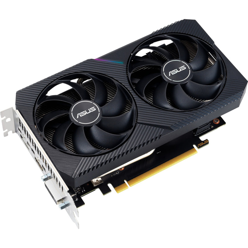 Load image into Gallery viewer, Asus geforce rtx 3050 dual v2 8gb gddr6 grafische kaart (lite hash rate, 1x displayport, 1x hdmi 2.1, dvi-d)
