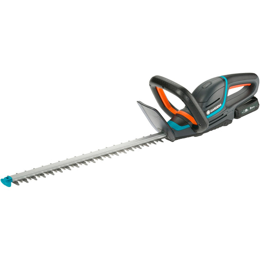 Gardena accu heggenschaar comfortcut 50 18v p4a set (grijs turquoise, 14730-20, accu inbegrepen)
