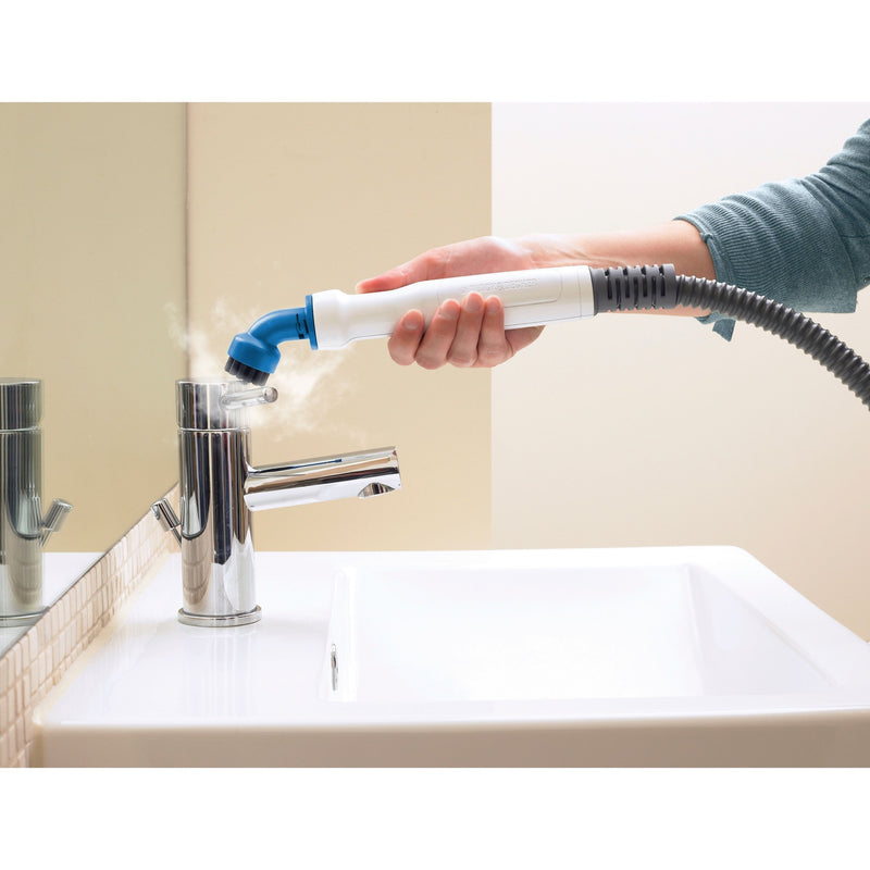 Load image into Gallery viewer, Black+decker fsmh1321 1600w steam-mop met 6 accessoires stoomreiniger (wit blauwgrijs)
