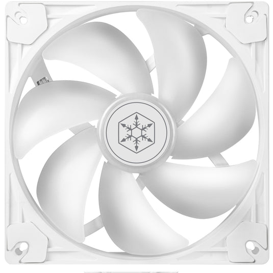 Silverstone vista 140 argb case fan (wit, 140 x 140 x 25 mm, pwm)