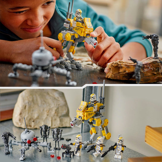 Lego star wars 327th star corps clone troopers battle pack bouwpakket voor kinderen - 75431
