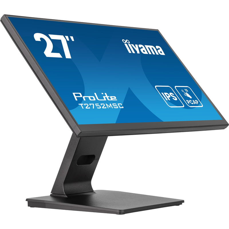 Load image into Gallery viewer, Iiyama prolite t2752msc-b1ag 27 touchscreen monitor (zwart, hdmi, displayport, 2x usb-a, usb-b)
