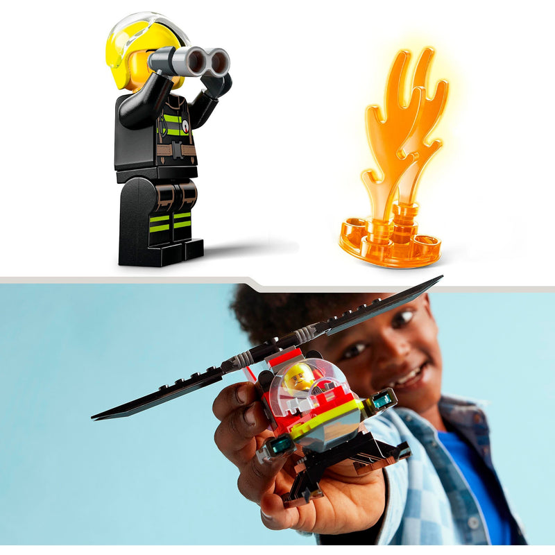 Load image into Gallery viewer, Lego city 60411 brandweerhelikopter
