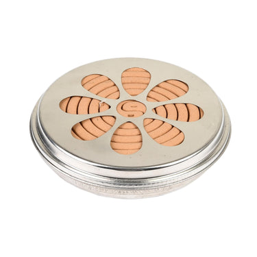 Esschert design citronella spiralen in zinken doosje