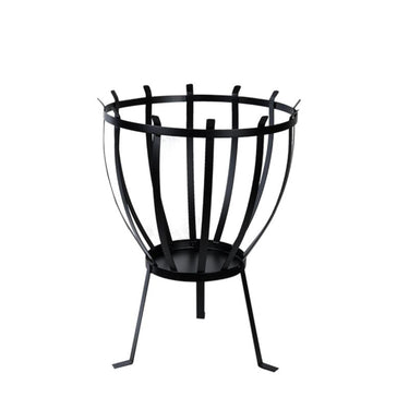 Esschert design vuurkorf halve ellips ã˜39xh56,3cm