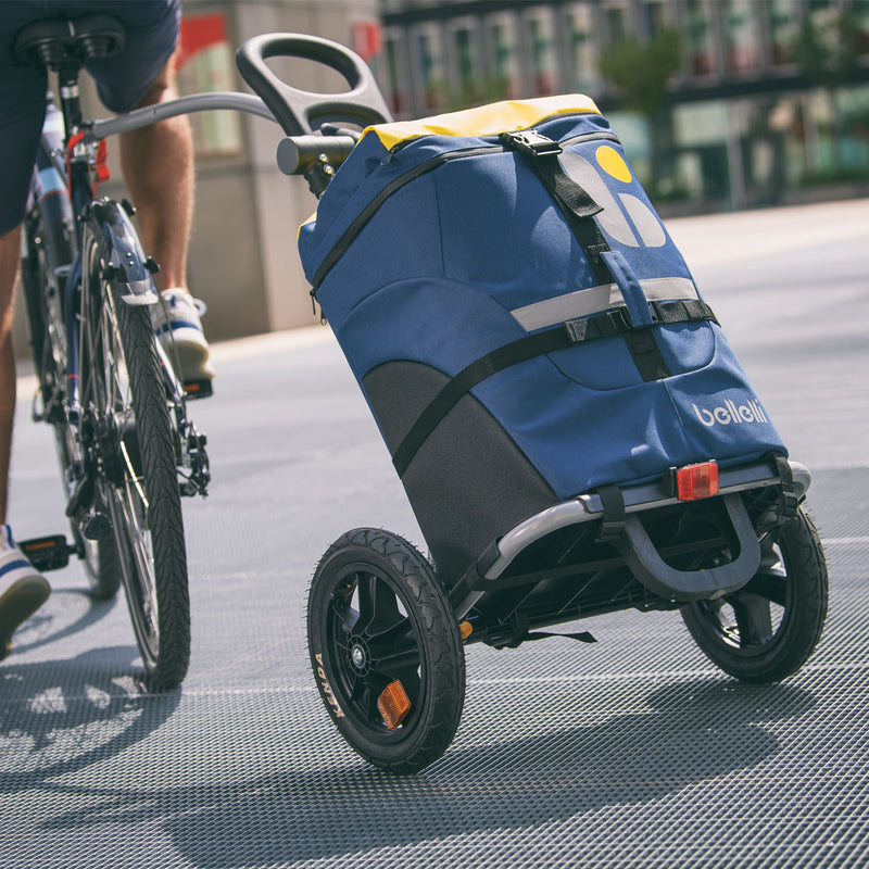 Load image into Gallery viewer, Bellelli fietstrolley boodschappentrolley b-tourist
