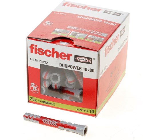 Load image into Gallery viewer, Fischer duopower 10x80 25 st - 538242

