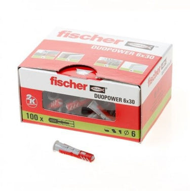 Fischer duopower pluggen 6x30 - 100 stuks