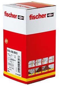 Load image into Gallery viewer, Fischer n 8x100 60 s nagelplug (50) 50 st - 50357
