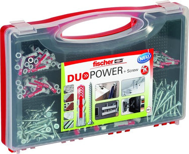 Fischer red-box duopower pluggen met schroef - 536091 - 1 stuk(s) - 536091