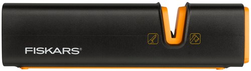 Load image into Gallery viewer, Fiskars bijlslijper - messenslijper - met antislip pads - 16,5 cm
