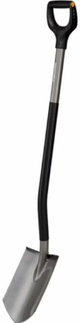 Fiskars ergonomic tuinspade spits | grijs - 1066708