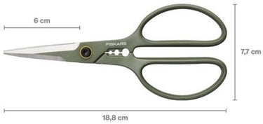Fiskars plant care detailknipper met houder – 1075316