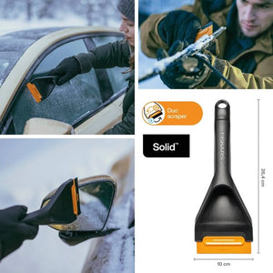 Fiskars solid dubbele ijskrabber voor de auto - 1078497